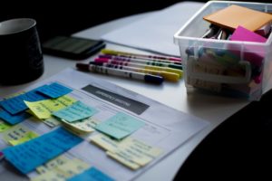 sticky notes